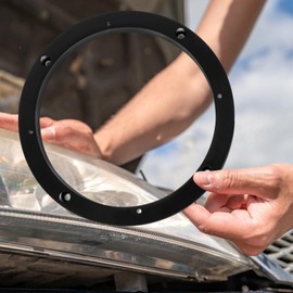 BUGUUYO 1 Pair Car Speaker Spacer Ring Plastic Speaker Adapter for Car Audio System Mounting Spacers