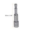 sourcing map Quick-Change Nut Driver Bit, 5/16" Hex Shank 1/4"