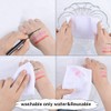 SINLAND Waffle Washcloths Microfiber Facial Cloths Soft Makeup Remover Cloths
