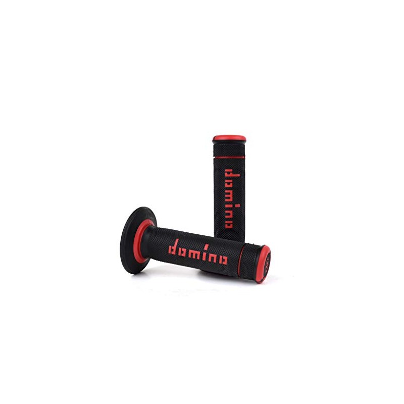 Domino Rubber Grip Offroad Right d.22 mm. L.118 MM CLOSED