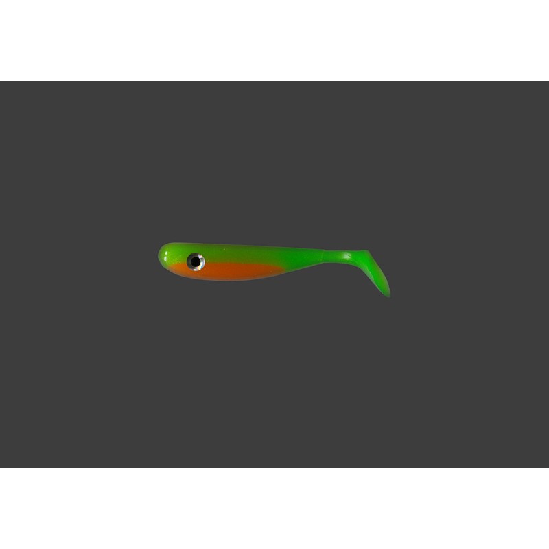 pro-bite Poppy Rubber Fish | UV Active | Contents: 3