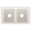 RecPro RV 27" X 16" Double Basin Undermount Kitchen Sink