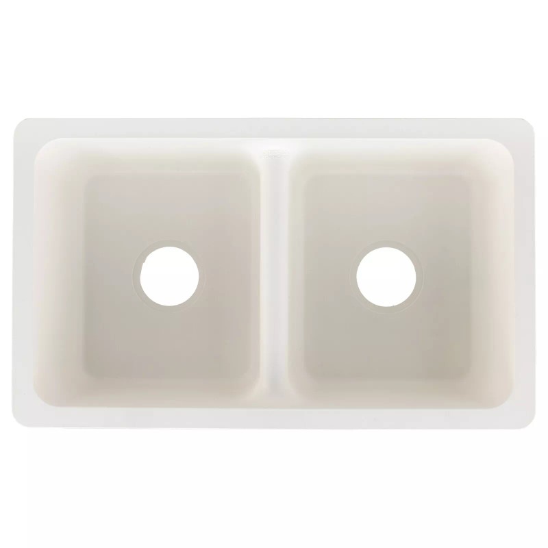 RecPro RV 27" X 16" Double Basin Undermount Kitchen Sink
