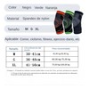 1 Par Rodilleras Elásticas Deportivas Compresion Para Gym