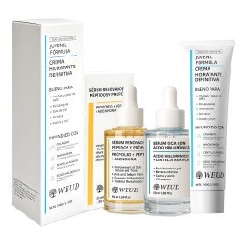 3pc Rutina Antiedad Sérum Crema Firme Reparar Piel Sana