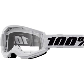 100% Kids Strata Gen. 2 Cross Goggles White