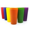 KX-WARE 32-ounce Plastic Tumblers Large Drinking Glasses, Set of 12