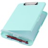 ZCZN A4 Clipboard with Storage, Plastic Clipboard Folder with Separate