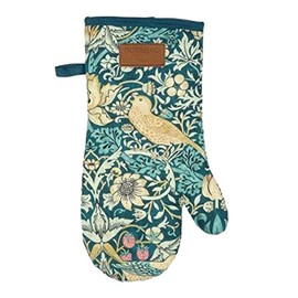 Auntie Morags Morris & Co Strawberry Thief Gauntlet - Teal