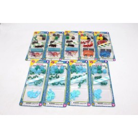 big time HUGE NEW LOT of 9 Packs Sensory Bin Fidget Mix In Kits Dinosaur Mermaid Racing