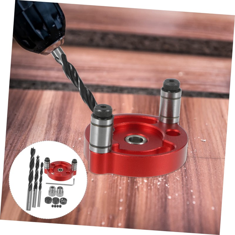 SHINEOFI 1 Set Pocket Hole Jig Tool for Precision Carpentry