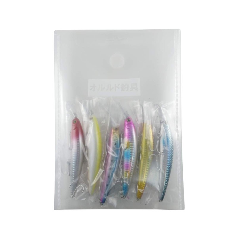 Orurdo Fishing Tackle qb100189a01n0 5.0 inches (12.8 cm), 1.3 oz