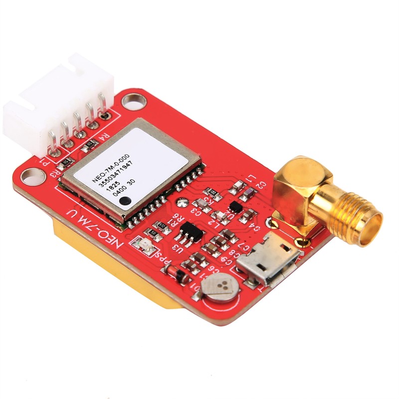 GPS Module Satellite Positioning Board Serial Communication Carrier Ceramic Antenna