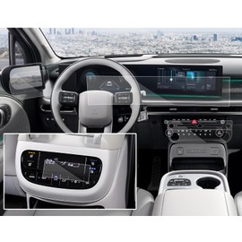 SXCY 10 PCS for 2026 Hyundai Ioniq 9 Screen Protector [GPS+AC+Rearview Mirror] for 2026 Hyundai Ioniq 9 Accessories 2026 Ioniq 9 Touch Display Screen[Nano]