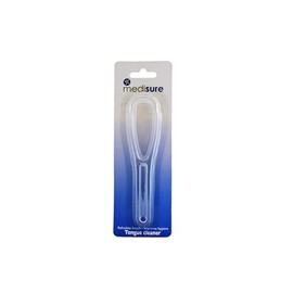 Medisure Plastic Tongue Scraper – Reusable – Oral Health Improvement – Pack of 2
