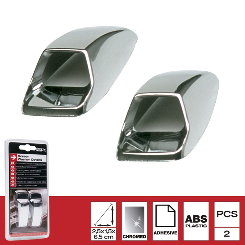 SUMEX Screen Washer Covers Chrome