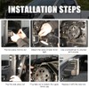 Tow Mirror Caps Replacement for Chevy Silverado GMC Sierra 2020