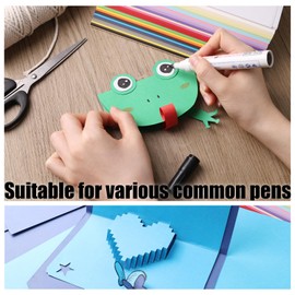 Koogel Koogel 40 Sheets Colored Cardstock, 30 Assorted Colors 8.5 x 11 Cardstock Paper, 180GSM