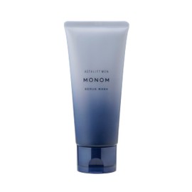 ASTALIFT MEN MONOM Face Wash For Men 【Moist Dense Foam and Micro Scrub】 Moisturizing Pore Care Scrub Wash Moisturizing Face Cleansing Foam Foam Face Wash Monom