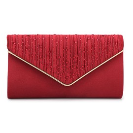 Red Wedding Clutch - Evening Purses & Clutches for Women