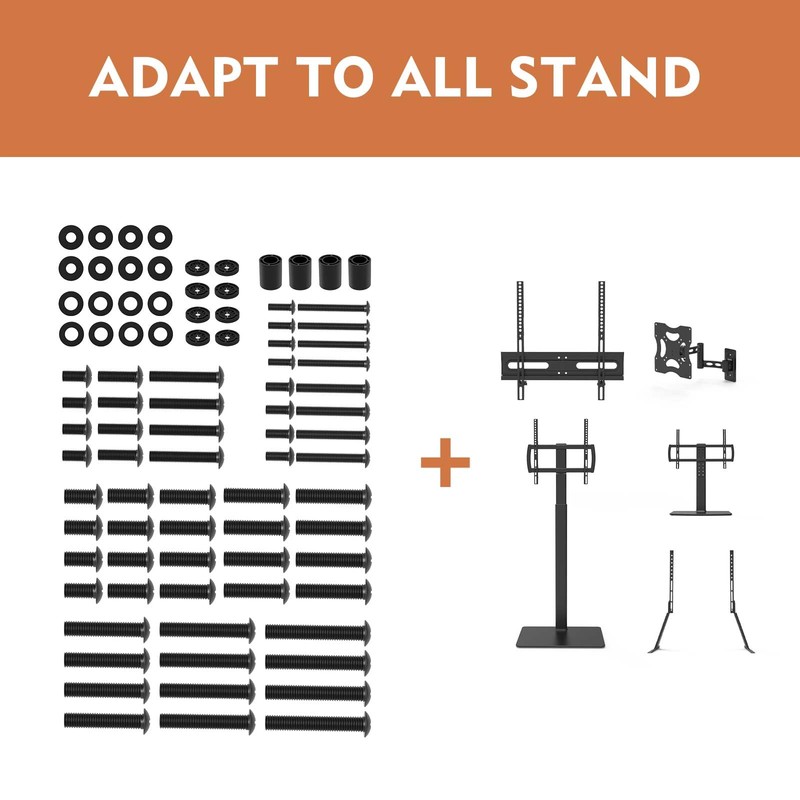 Hemudu Universal TV Installation Hardware Kit Includes M4 M5 M6