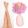 Bath Shower Scrubber Hair Eraser Sponge Deep Cleansing Fine Mesh