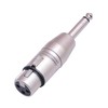 Sairps XLR hembra a 1/4 estéreo equilibrado conector de audio