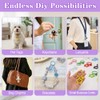 27PCS Colorful Key Rings Set with Lobster Clasps