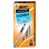 Ultra Round Stic Grip Ballpoint Stick Pen, Black Ink, Medium,