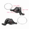 1 Pair Triple Speed Bicycle Gear Shift Derailleur Left/Right Shifter