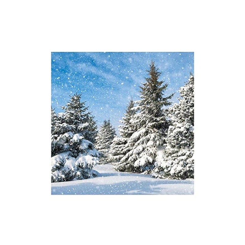 20 Napkins Fir and Snow 33 x 33 cm