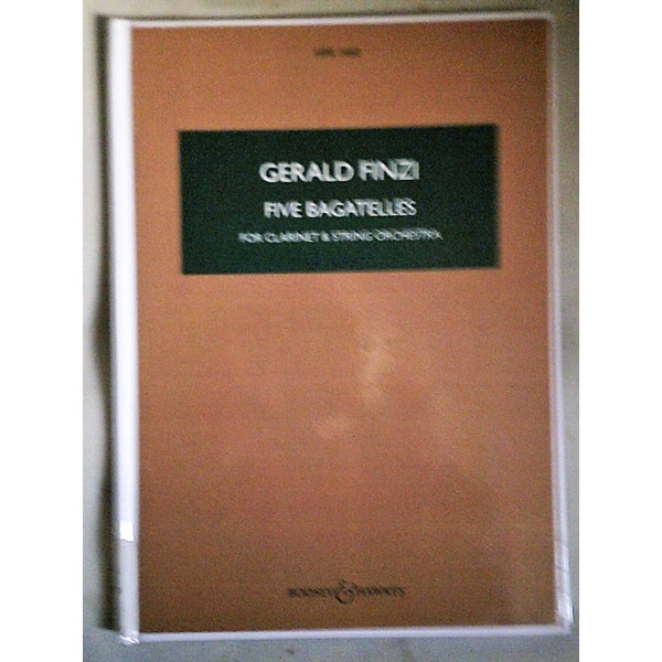 Five Bagatelles: HPS 1450. op. 23a. clarinet and string orchestra.