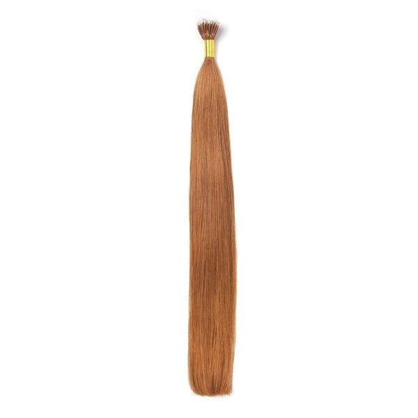 Cliphair US Nano Ring Hair Extensions Double Drawn - Autumn Spice (#30B), 24" (50g)