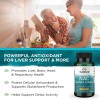 Swanson Antioxidant Liver Support & Amino Acids Supplement 600 mg