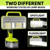 Work Light for RYOBI 18V Battery, 4200LM 40W Cordless LED
