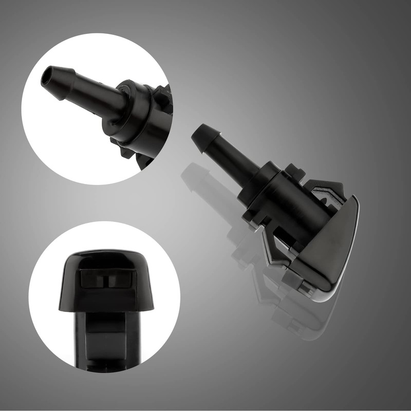 2 Pack Front Windshield Washer Nozzles for Jeep, Chrysler, Dodge,