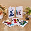 WEBEEDY 20 Sets Vatertag Quilling Greeting Card Kit Papier Quilling