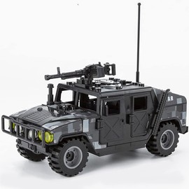 ENHANA Armored Vehicle Building Block Military Vehicle Building Toy for Age 6 7 8 9 10 11 12+, Army Battle Brick, Military Car Model Toys Gifts for Boys （4 Styles）