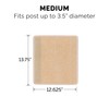 Furhaven Wrap Around Scratching Post Cover for Indoor Cats, Fits