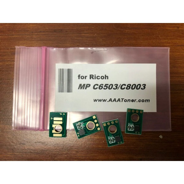 For Ricoh 4 x Toner Chip for Ricoh Aficio MP