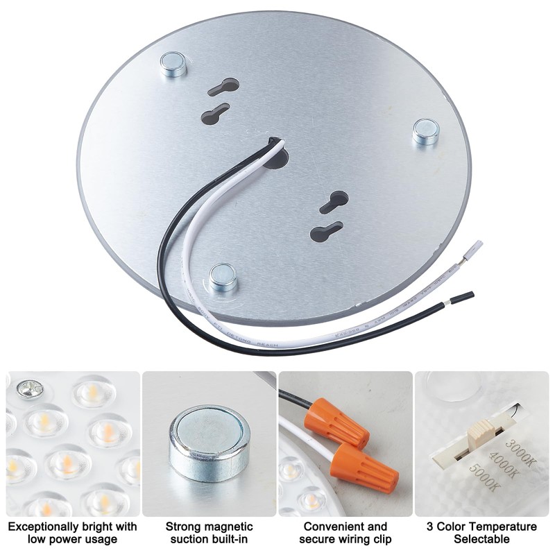 BeVisible N Glow 1 Pack 5.12'' Retrofit Light Kit for