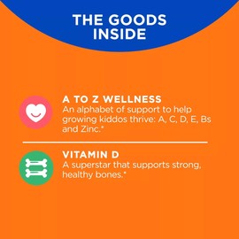 OLLY Kids Multi Gummy Worms 70 Count Fruity Punch Vitamins for Kids