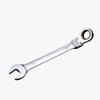 FLZOSPER 10mm Metric Flex-Head Gear Wrench,Box End Head 72-Tooth Ratcheting
