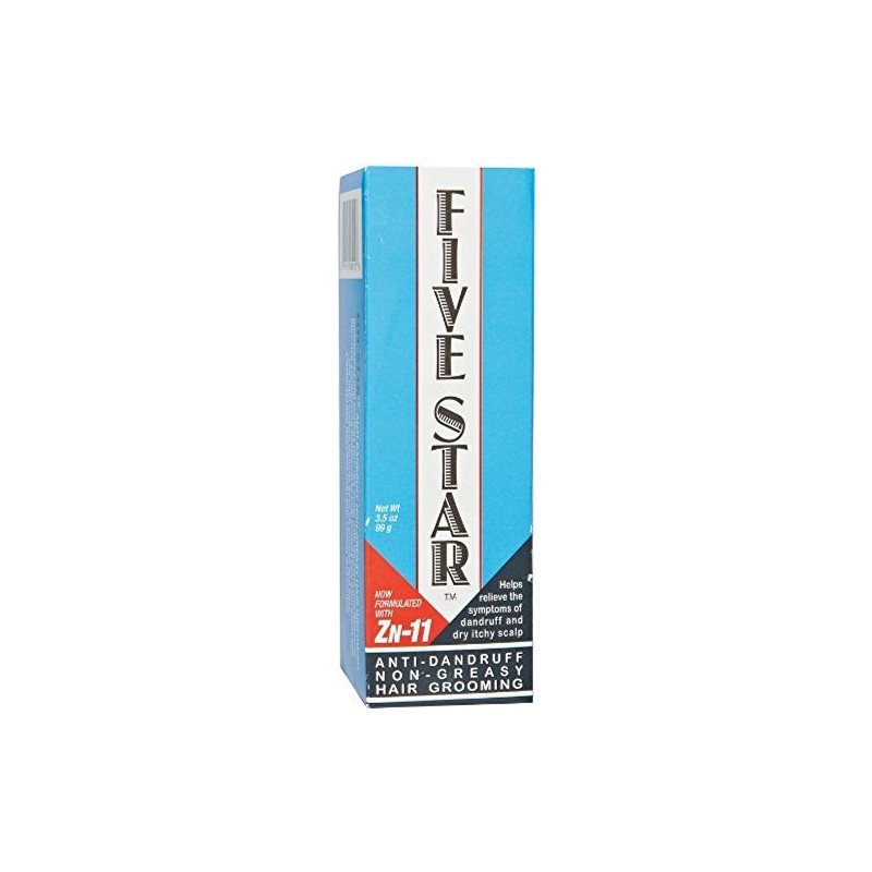 Five Star Sulfur8 Anti Dandruff Non Greasy Hair Grooming, 3.5