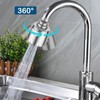 Vinabo Faucet Aerator, 360 Degree Rotating Swivel Head, Water Saving