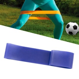 Ronyme Football Resistance Band Leg Stretch Strap for Strength Training And Pilates, Blue