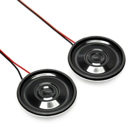 Gikfun Round Micro Speaker Diameter 30mm 8Ohm 8R 2W for Arduino Mini Box Speakers DIY (Pack of 2pcs) EK1887C