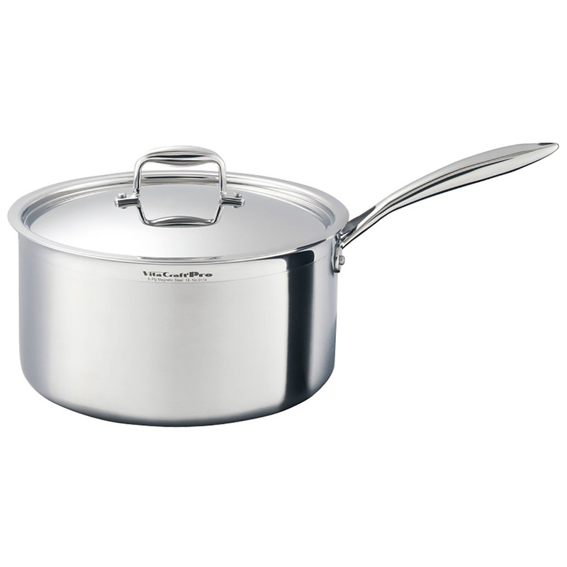 VitaCraft Lid Pro 9.4 inches (24 cm) 0403 Silver