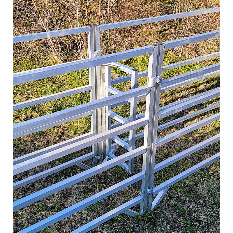 Rite Farm Aluminum Sheep & Goat Anti Backup Gate for