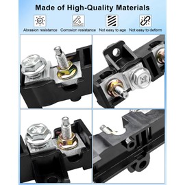 Vaticas 5303935271 Range Terminal Block Fit for Electrolux Frigidaire Gibson Kelvinator Kenmore Range/Oven, Replace AP4353768 1466751 75303935271